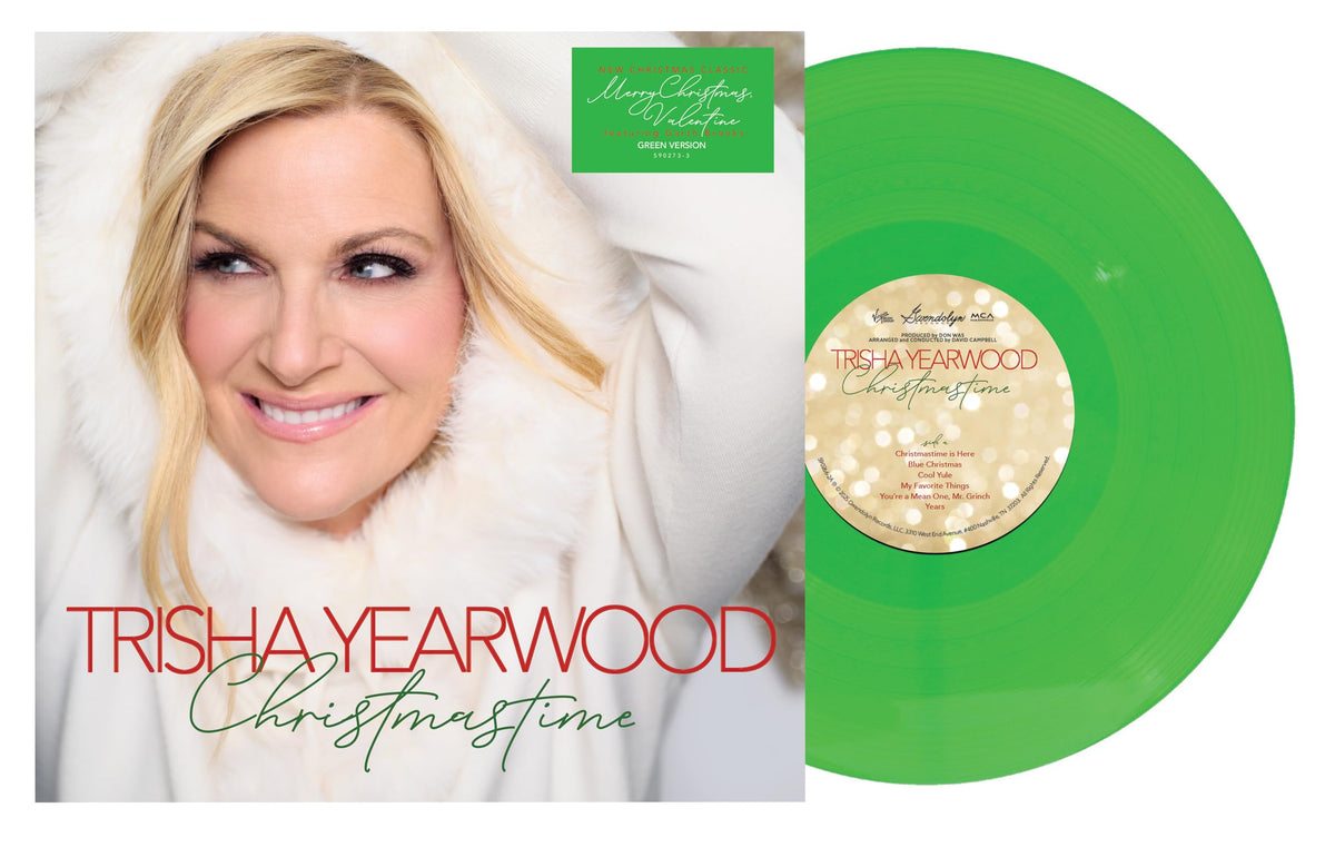 Trisha Yearwood – Christmastime vinyl record cover