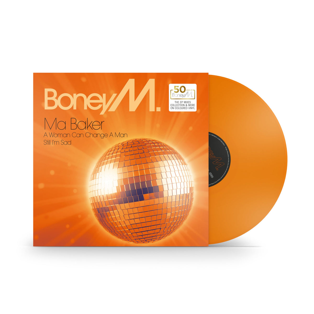 Boney M. – Ma Baker (12  Inch Single) (LP) by Boney M. vinyl record cover