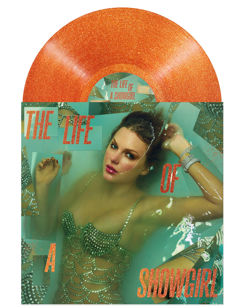 Taylor Swift – The Life of a Showgirl vinyl record cover
