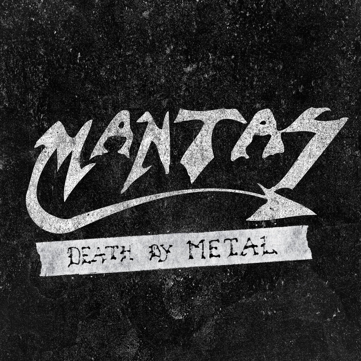 Mantas – Death By Metal vinyl record cover