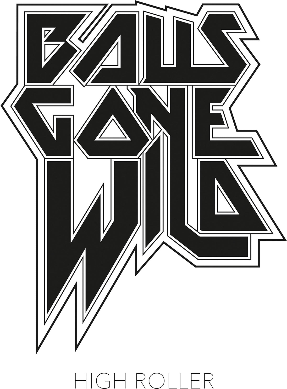 Balls Gone Wild – High Roller vinyl record cover