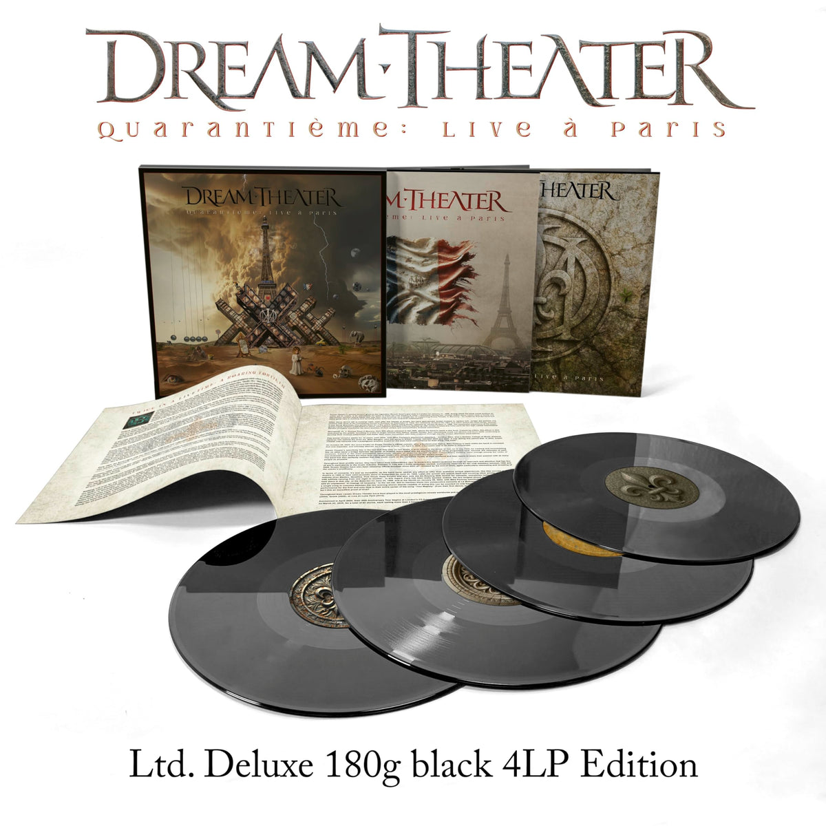 Dream Theater – Quarantième vinyl record cover