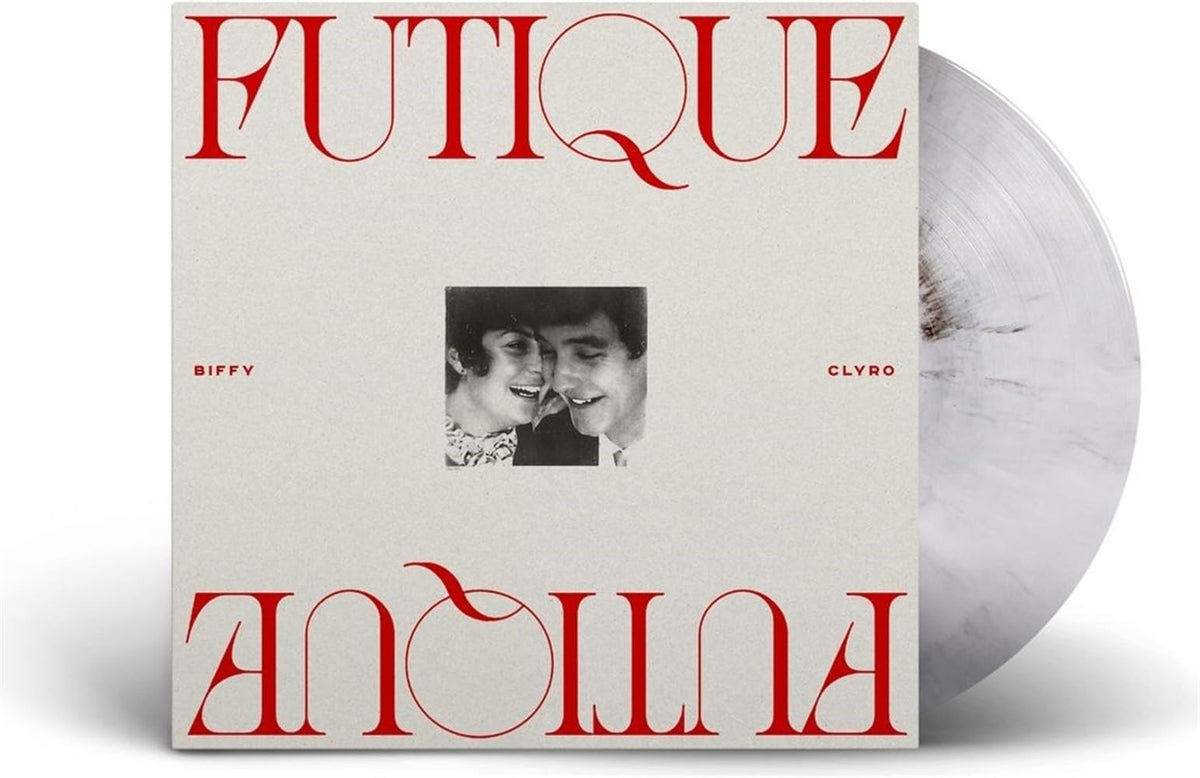 Biffy Clyro – Futique (Indie Exclusive Black and White Vinyl) by Biffy Clyro [LP] vinyl record cover