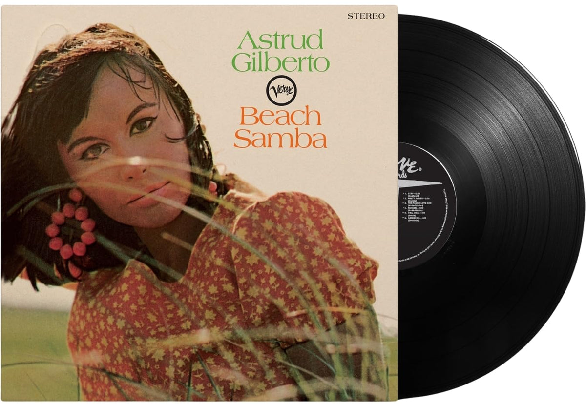 Astrud Gilberto – BEACH SAMBA (LP) by ASTRUD GILBERTO vinyl record cover