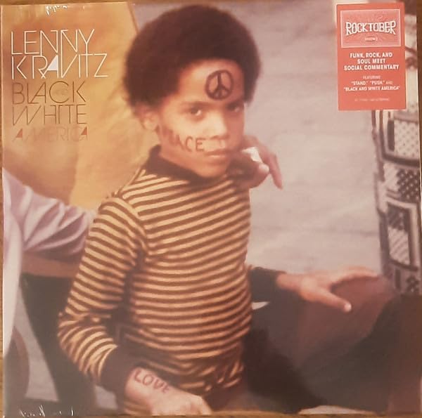 Lenny Kravitz – Black & White America vinyl record cover