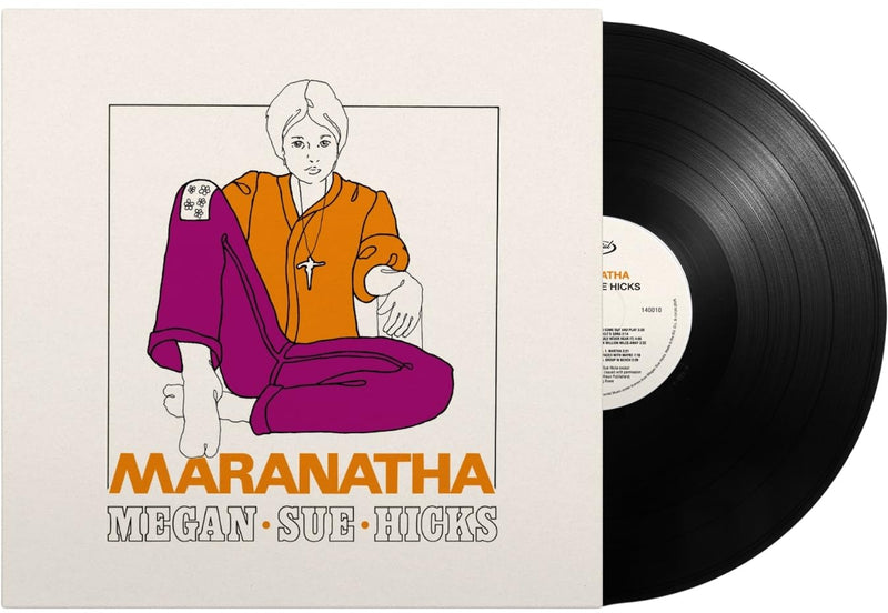 Megan Sue Hicks – Maranatha vinyl record cover