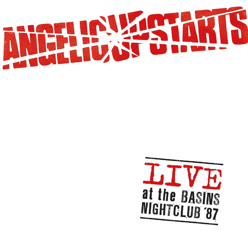 Angelic Upstarts – Live at the Basins Nightclub '87 vinyl record cover