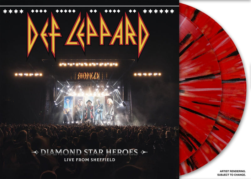 Def Leppard – Diamond Star Heroes vinyl record cover