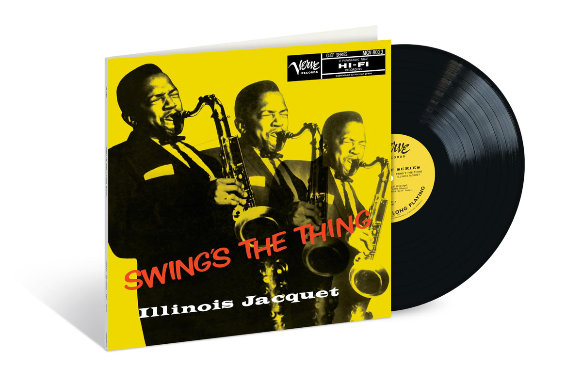 Illinois Jacquet – Swing's the Thing vinyl record cover