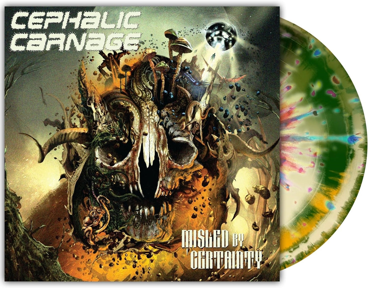 Cephalic Carnage – Misled By Certainty vinyl record cover