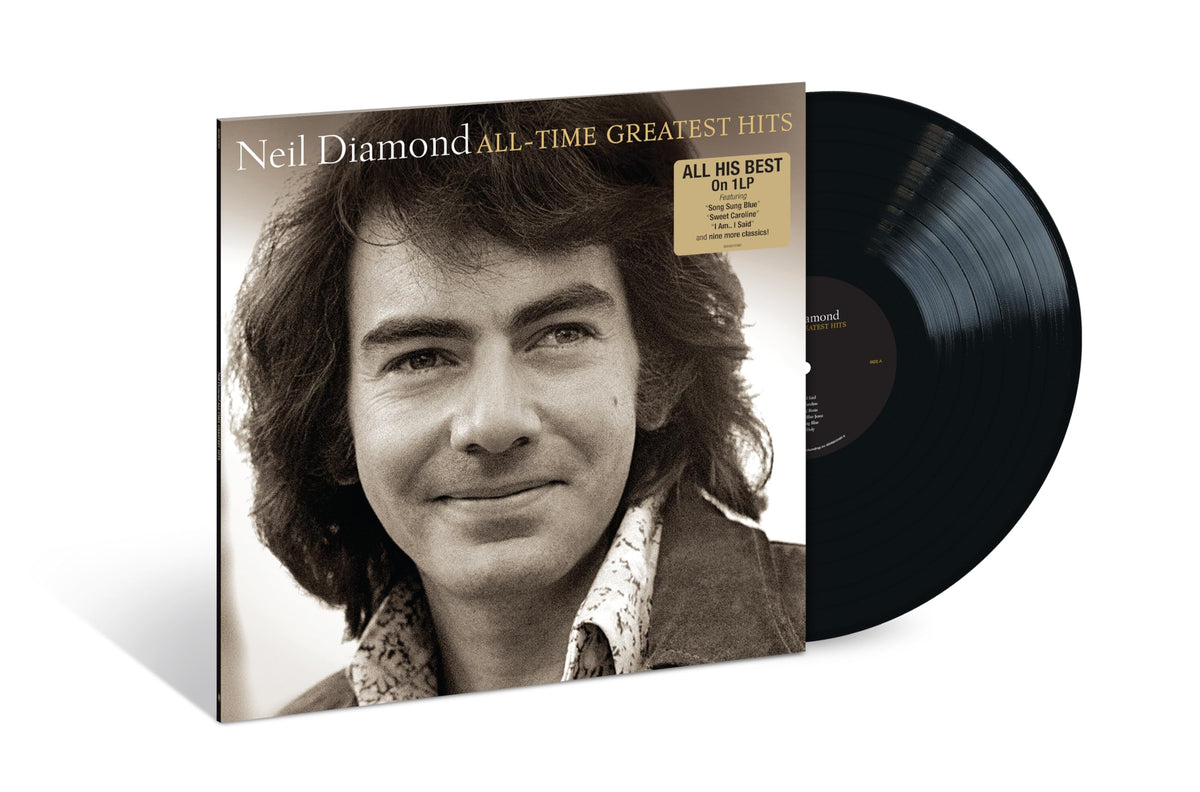 Neil Diamond – All-time Greatest Hits vinyl record cover