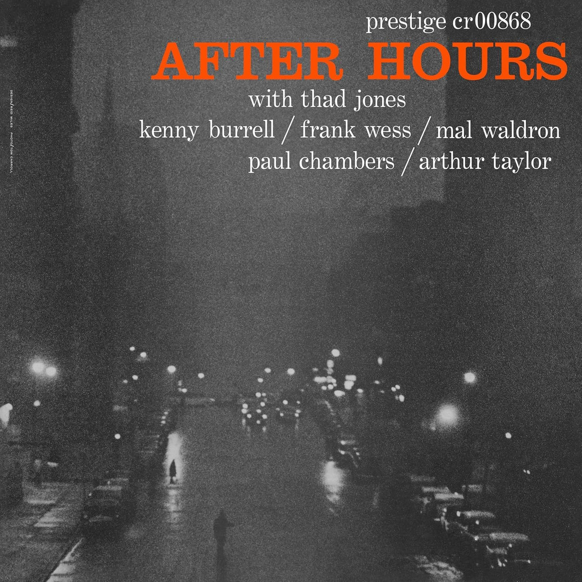 Thad Jones, Frank Wess, Kenny Burrell & Mal Waldron – After Hours vinyl record cover