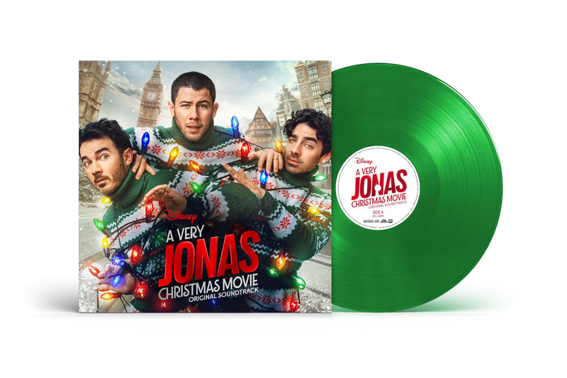 Jonas Brothers – A Very Jonas Christmas Movie vinyl record cover