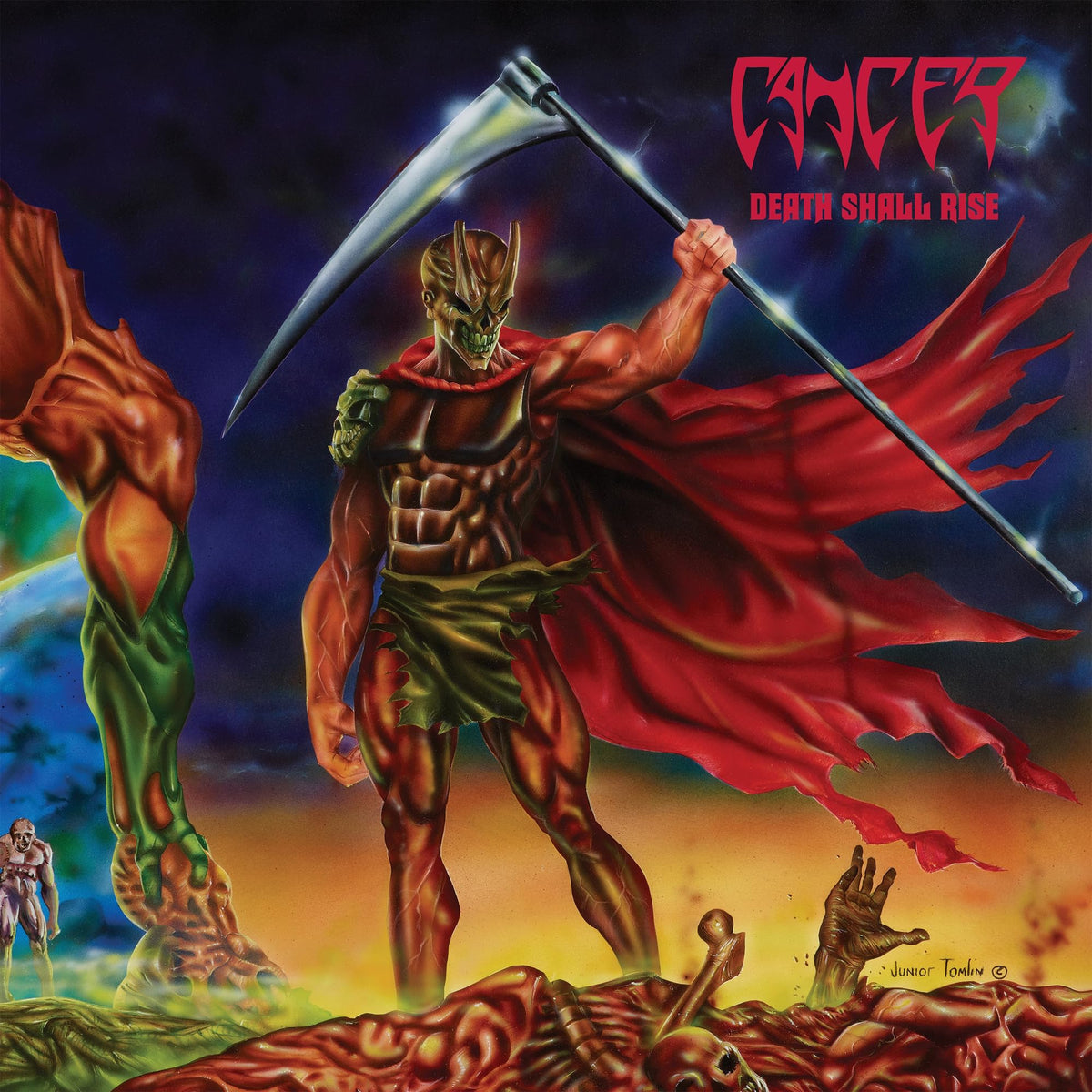 Cancer – Death Shall Rise vinyl record cover