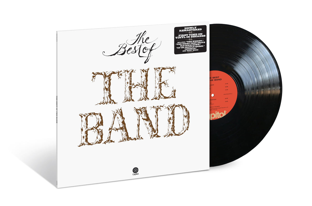 The Band – The Best of the Band vinyl record cover