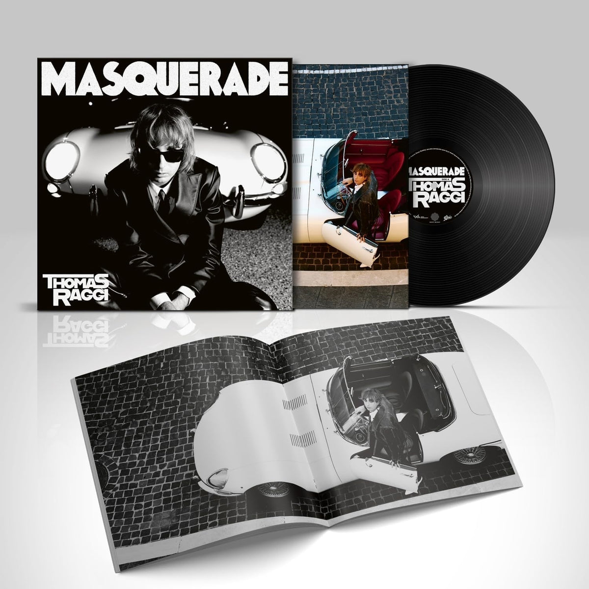Thomas Raggi – Masquerade vinyl record cover
