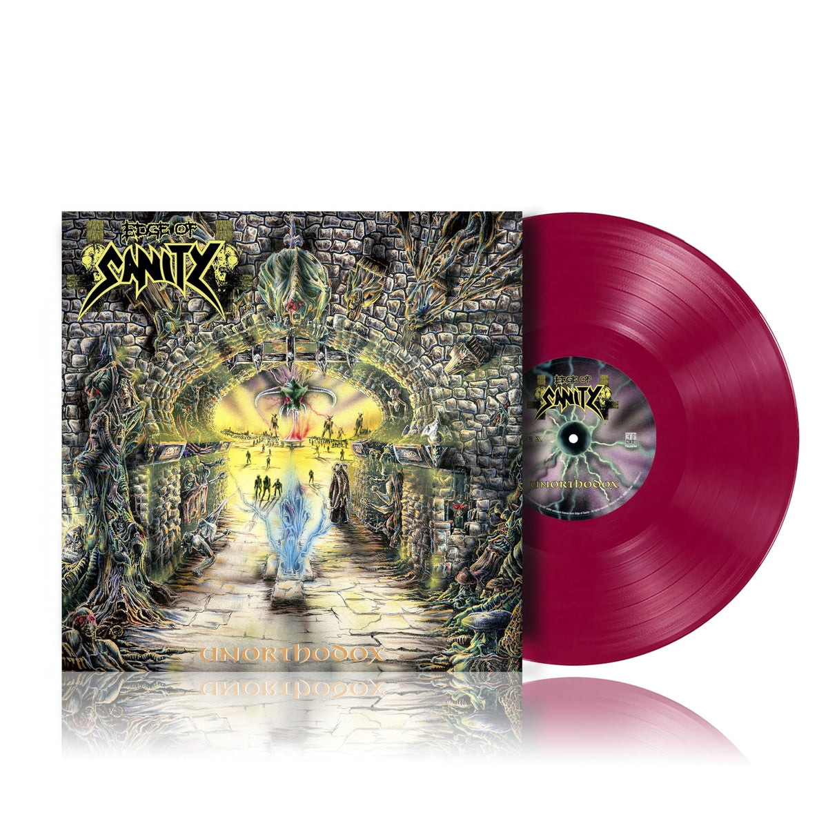 Edge of Sanity – Unorthodox vinyl record cover