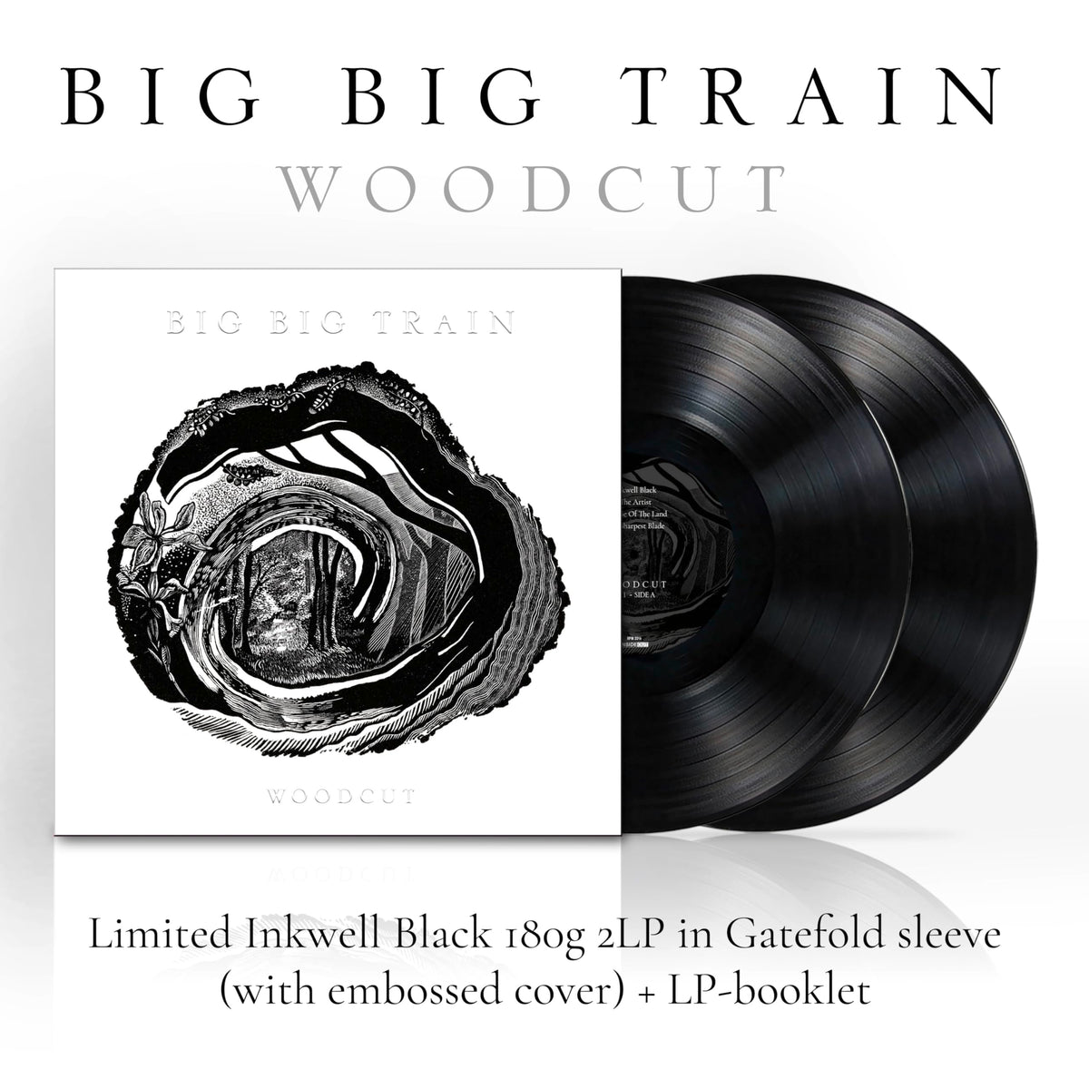 Big Big Train – Woodcut vinyl record cover