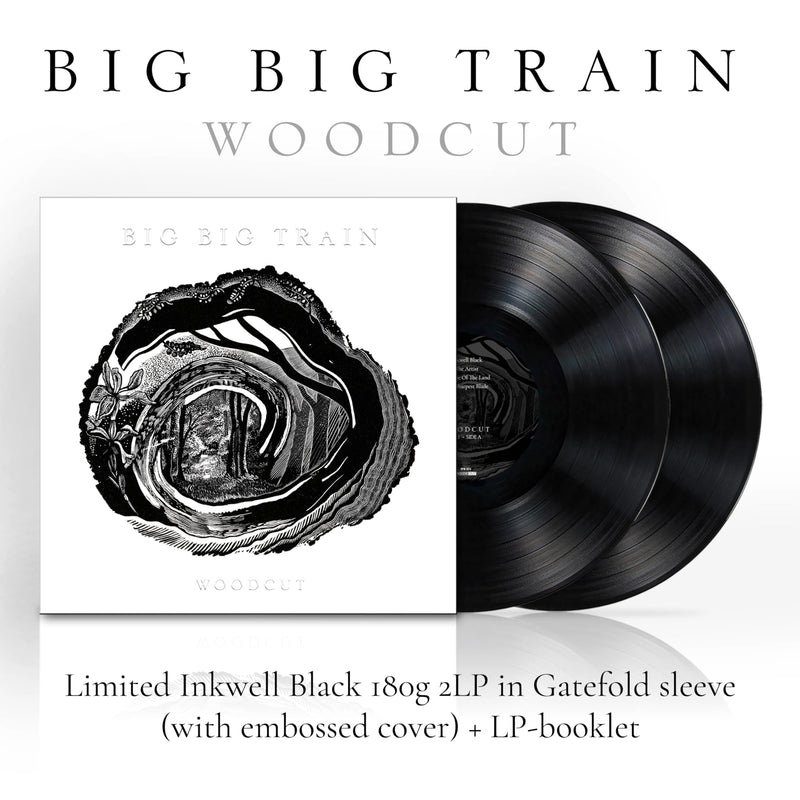 Big Big Train – Woodcut vinyl record cover