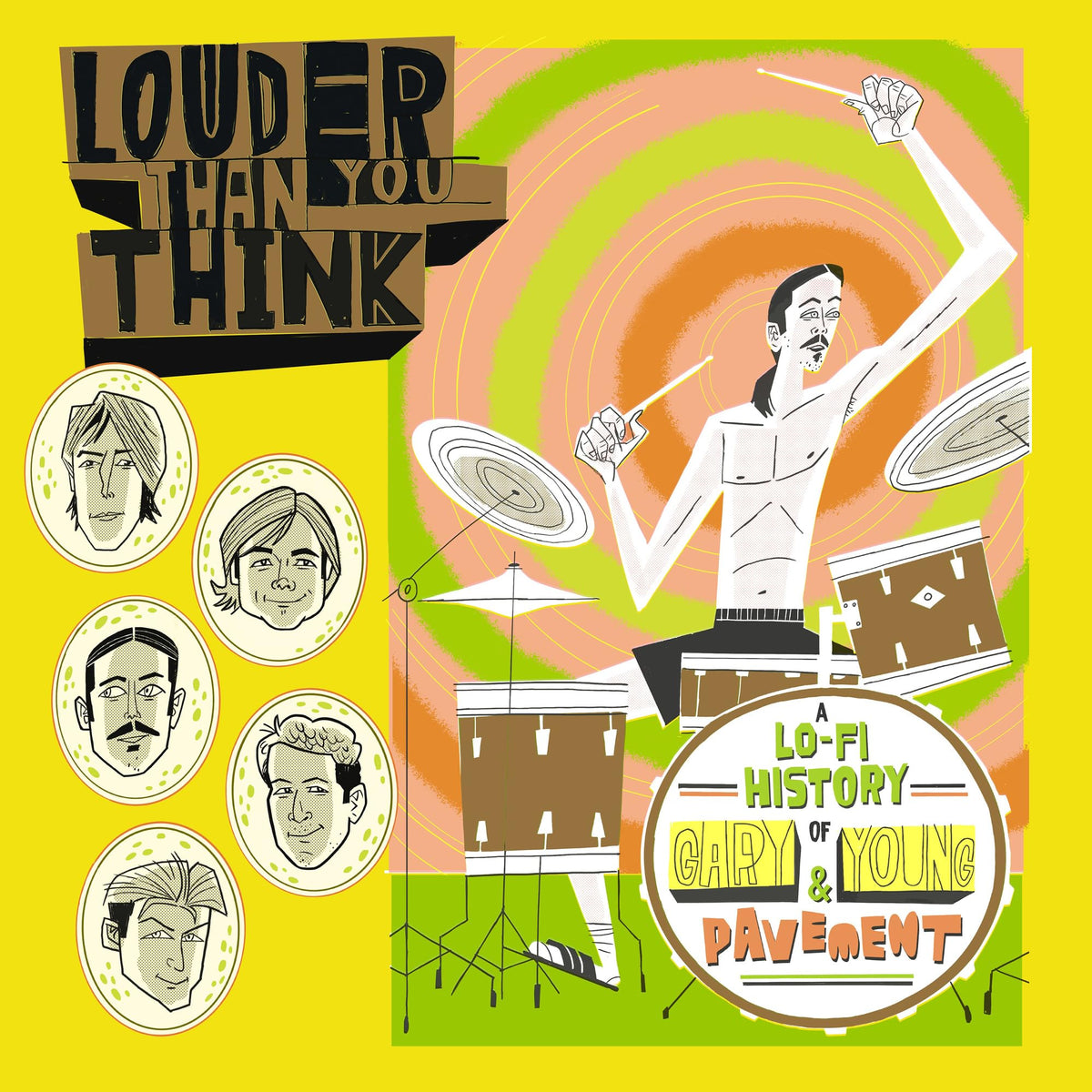 Various Artists – Louder Than You Think vinyl record cover