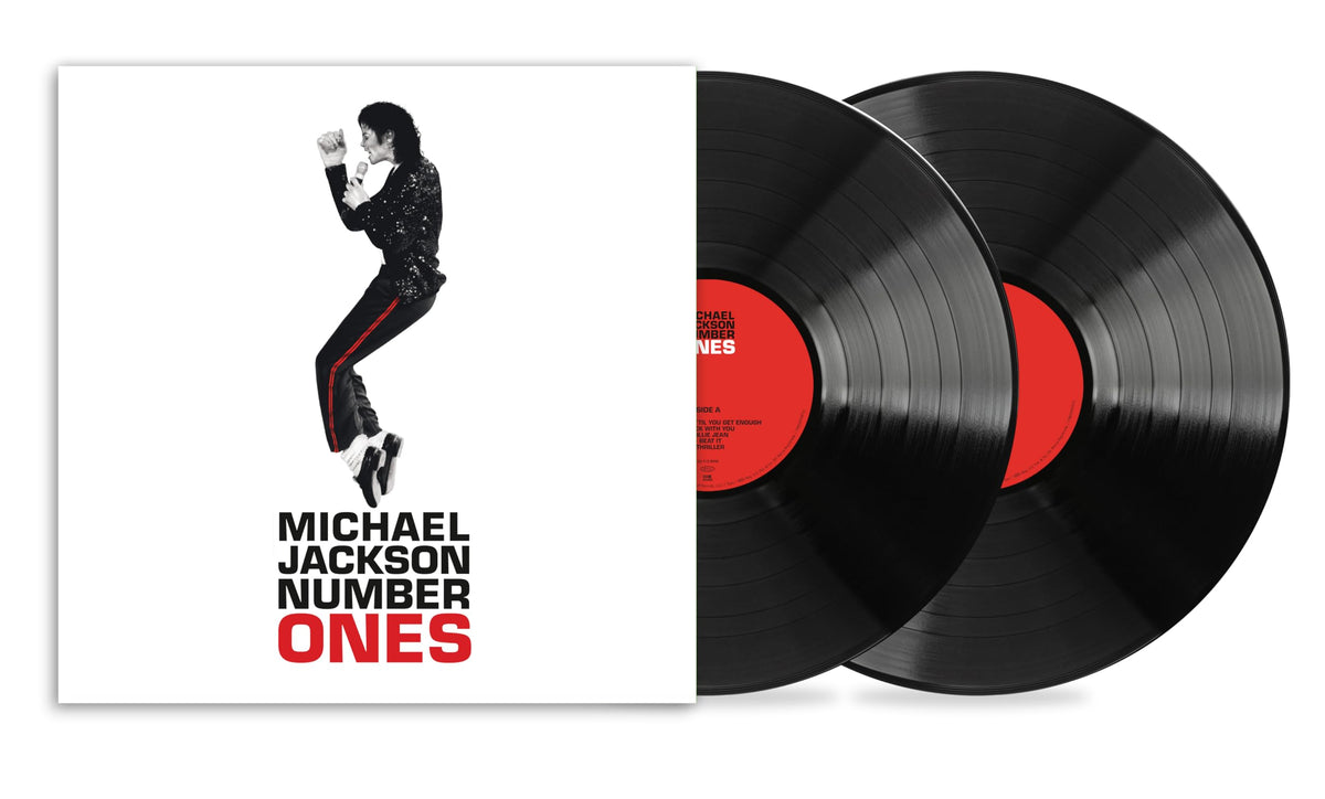 Michael Jackson – Number Ones vinyl record cover