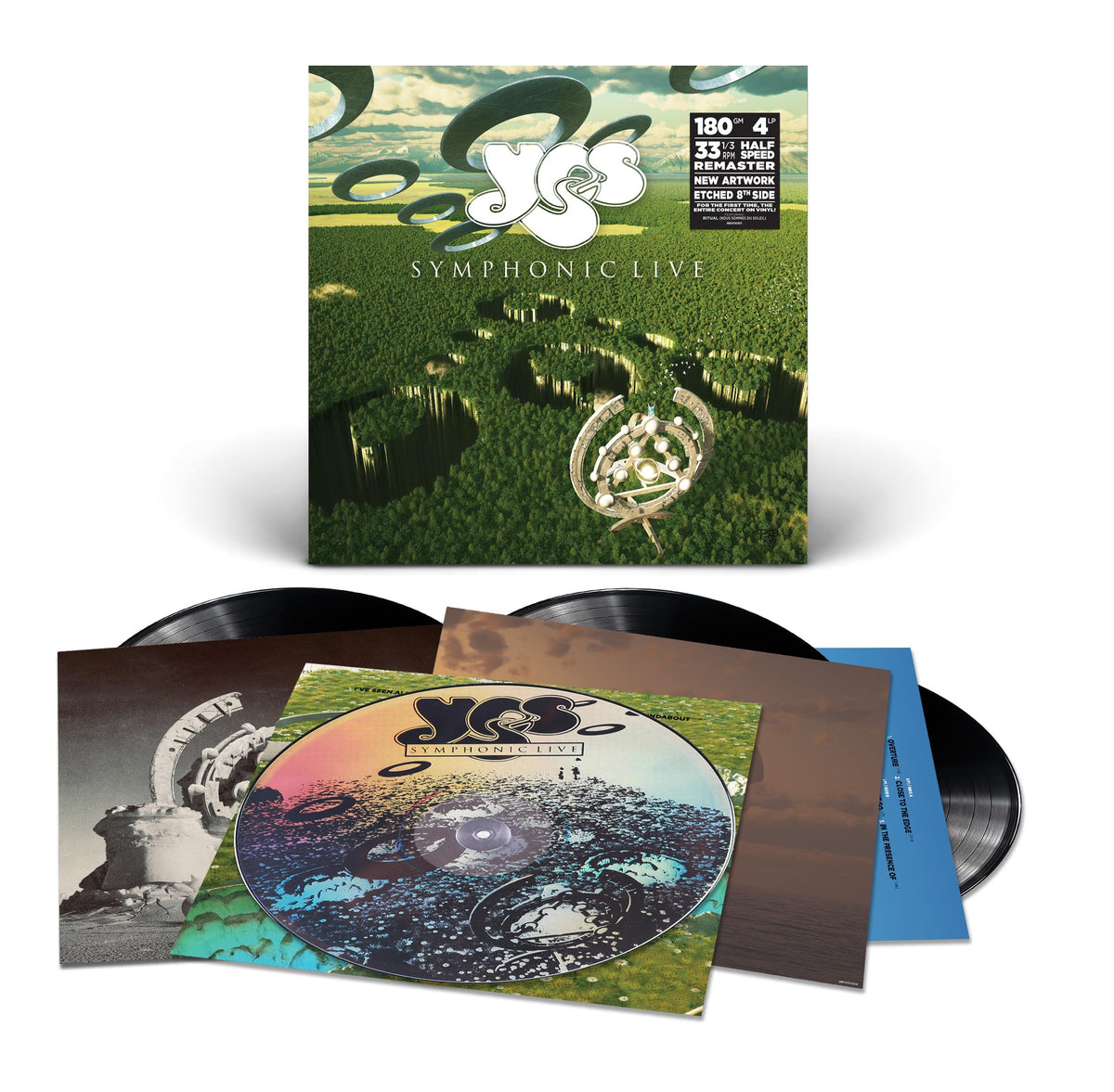 Yes – Symphonic Live vinyl record cover
