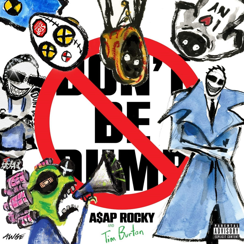A$AP Rocky – Don't Be Dumb vinyl record cover