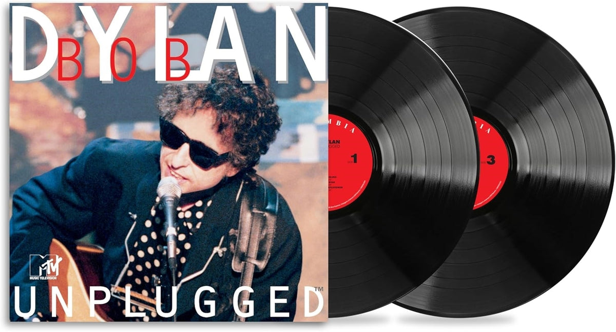 Bob Dylan – MTV Unplugged vinyl record cover