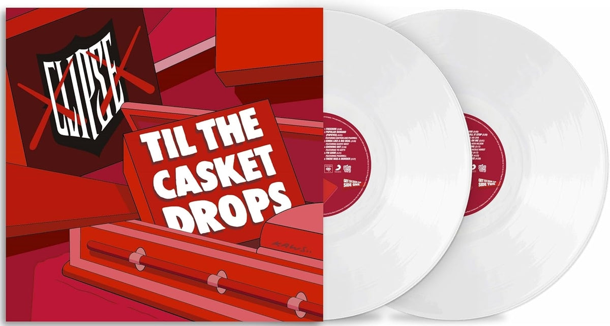 Clipse – Til the Casket Drops vinyl record cover