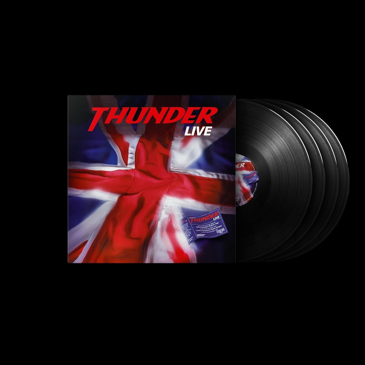 Thunder – Live vinyl record cover