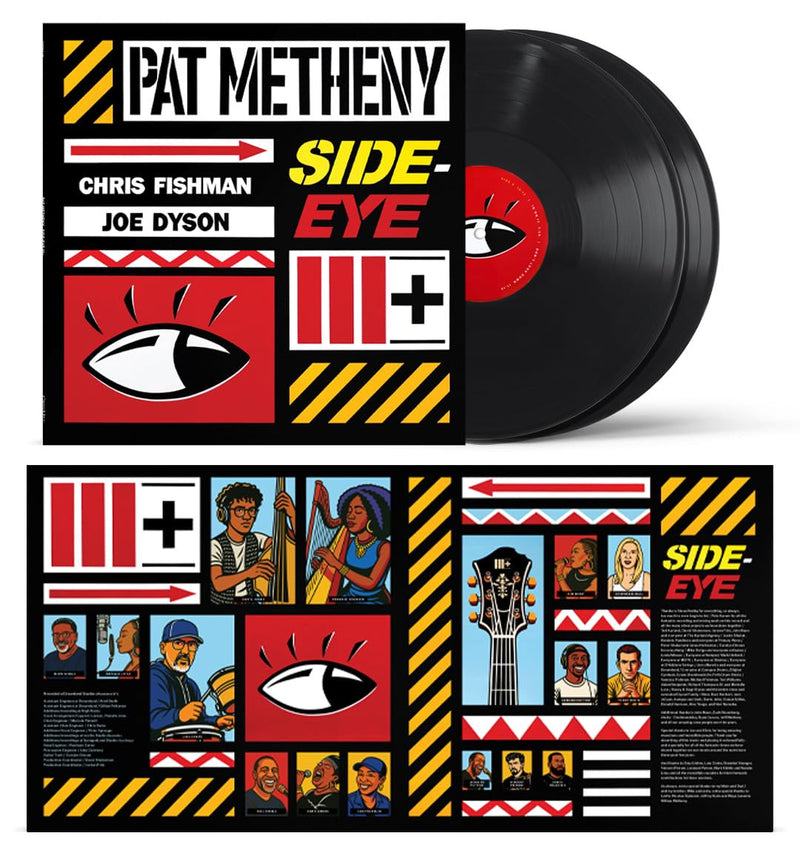 Pat Metheny – Side-eye III+ vinyl record cover