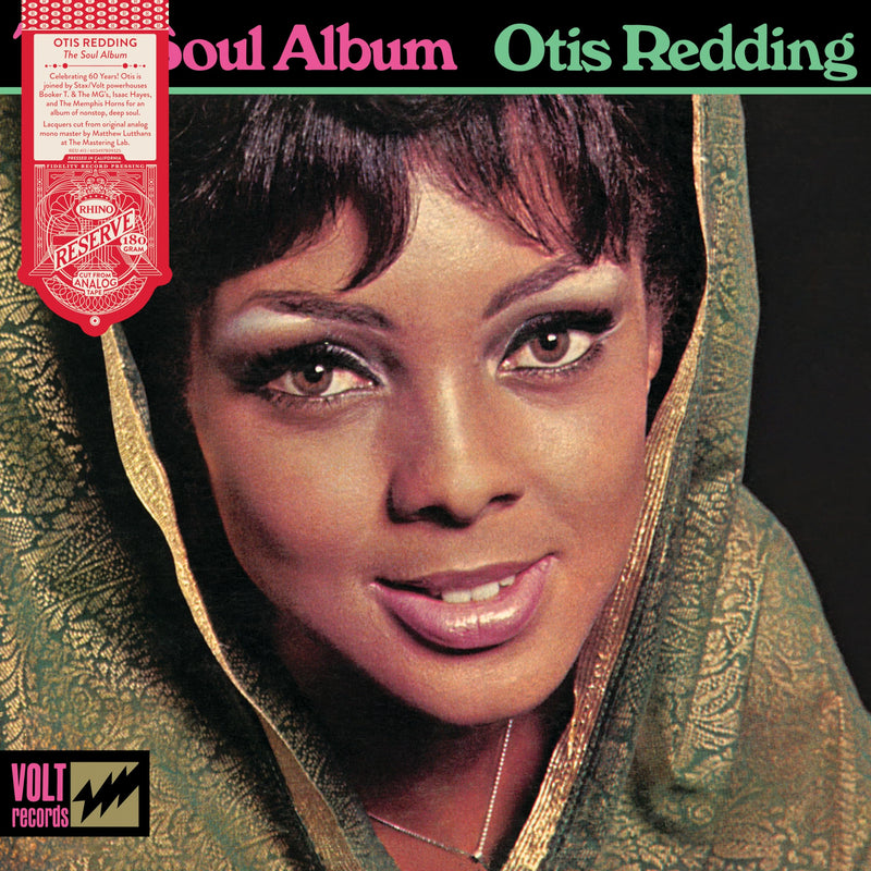 Otis Redding – Soul Album (Rhino Reserve) vinyl record cover