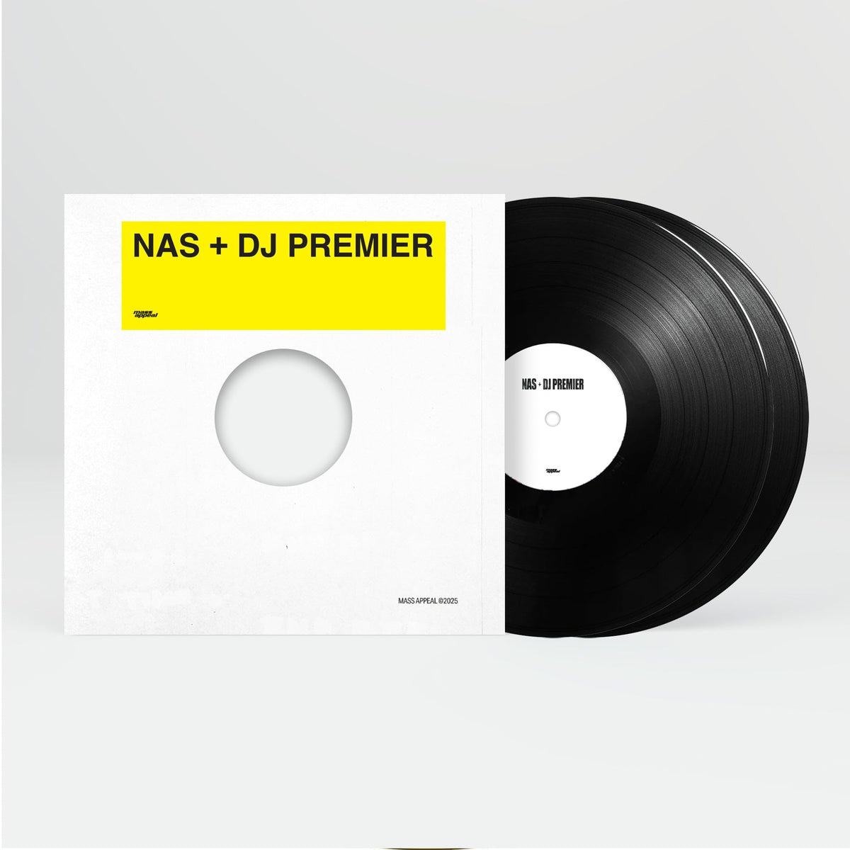 DJ Premier Nas – LIGHT-YEARS by Nas, DJ Premier [2 LP] vinyl record cover