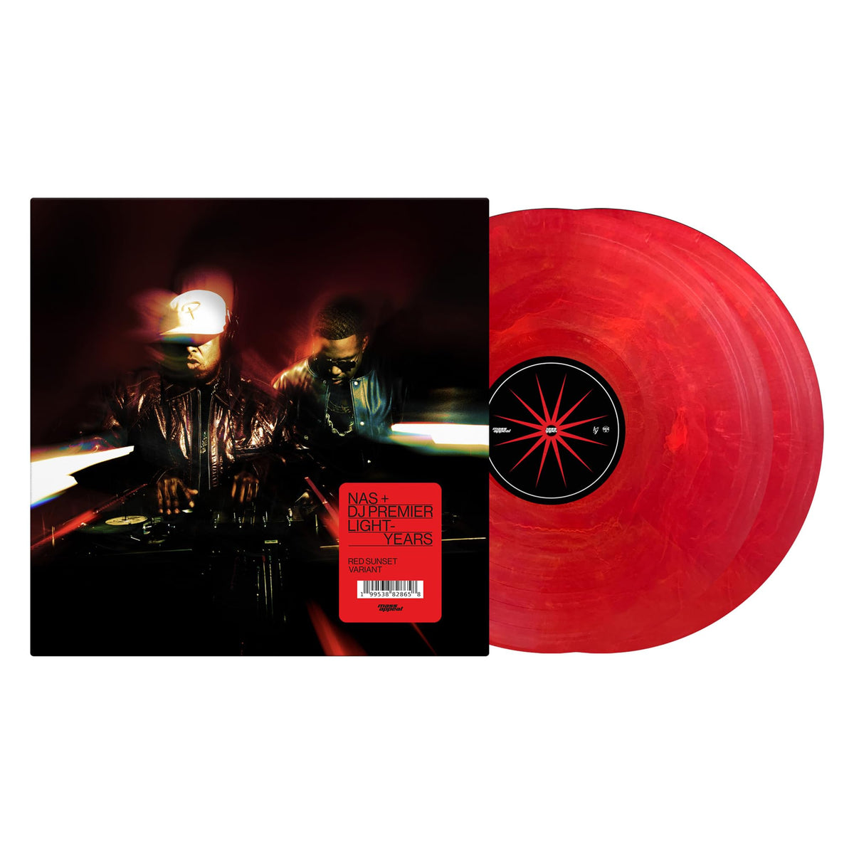 Nas – Light-Years (Red Sunset Lp) vinyl record cover