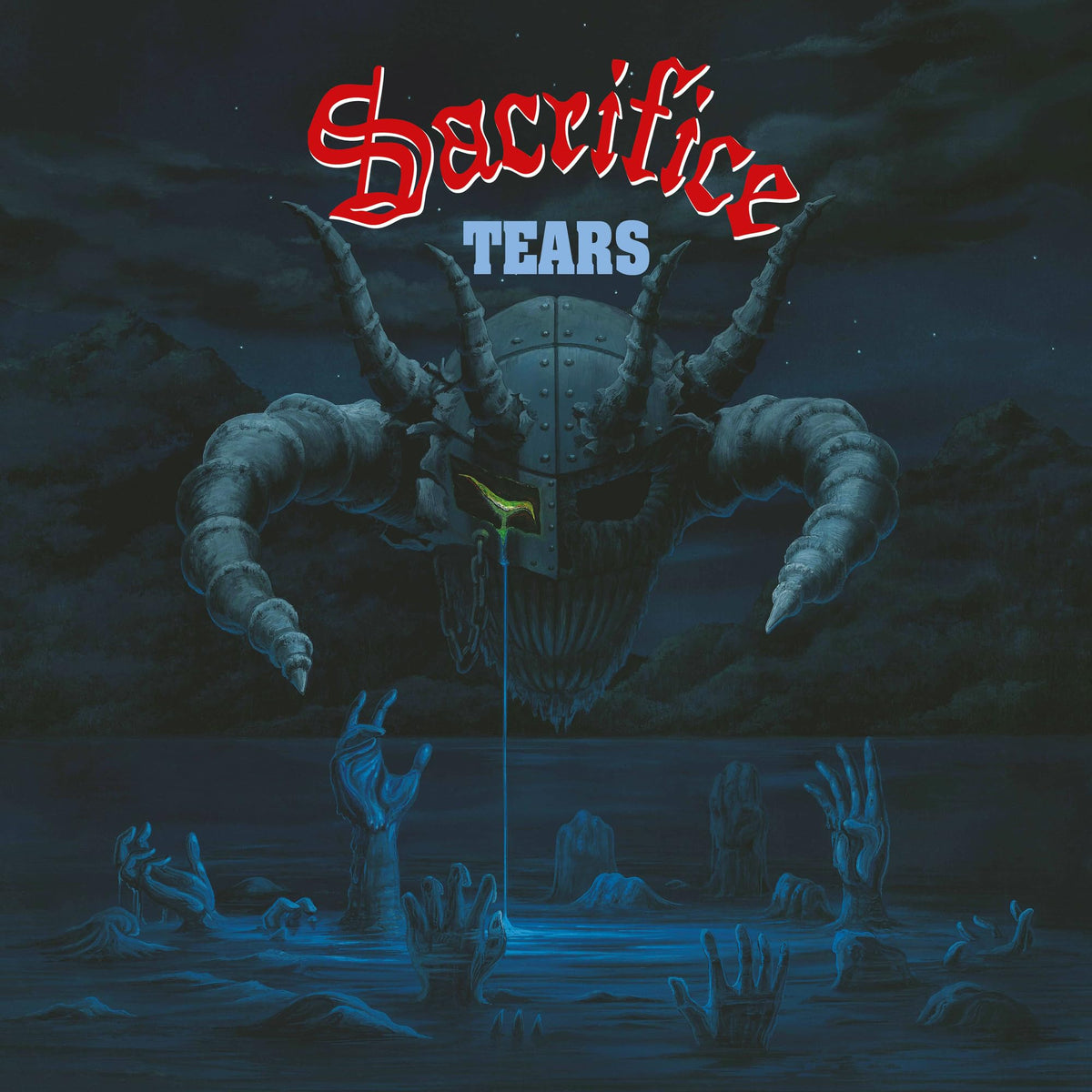 Sacrifice – Tears (LP) vinyl record cover
