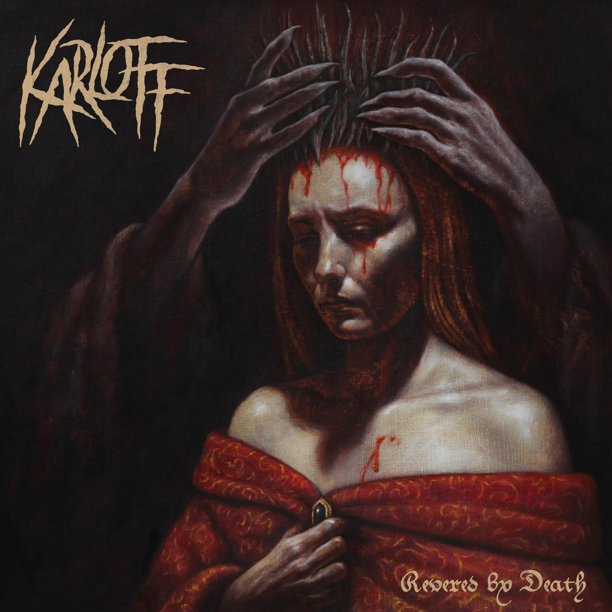 Karloff – Revered By Death vinyl record cover