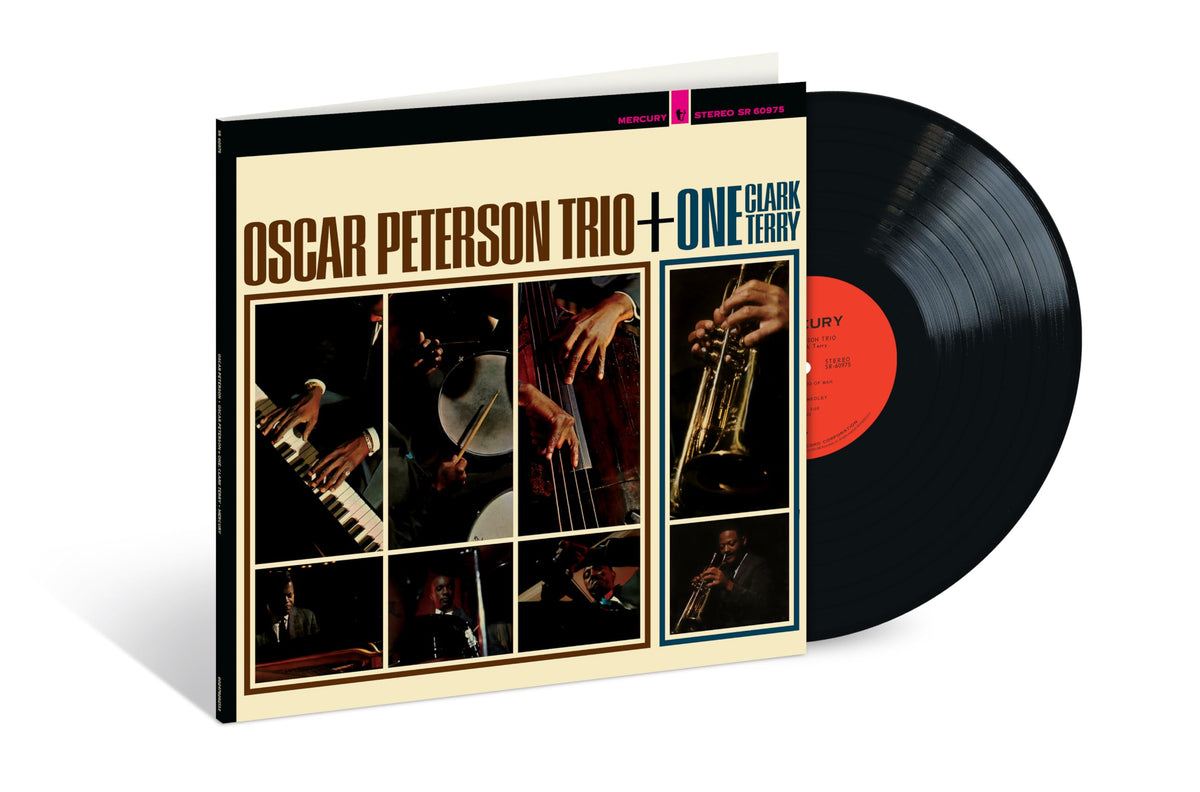 Oscar Peterson Trio – Oscar Peterson Trio + One vinyl record cover