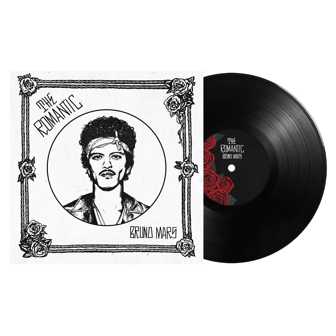 Bruno Mars – The Romantic vinyl record cover