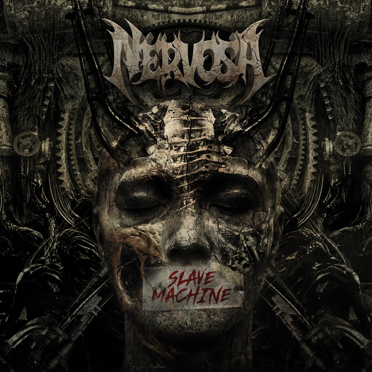 Nervosa – Slave Machine vinyl record cover
