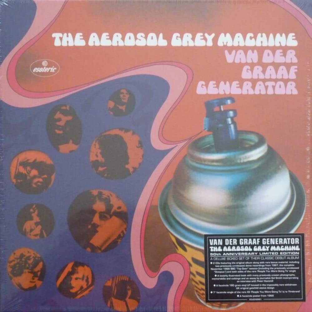 Van Der Graaf Generator – The Aerosol Grey Machine vinyl record cover