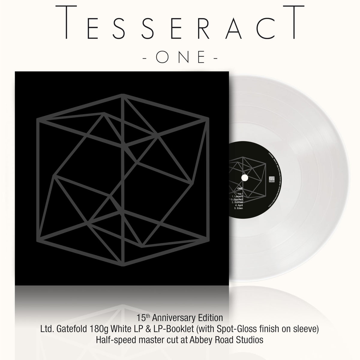 TesseracT – One (15th Anniversary Edition) vinyl record cover