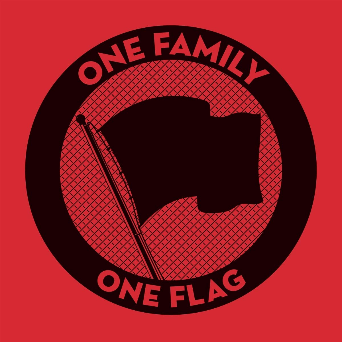 Various Artists – One Family. One Flag. vinyl record cover