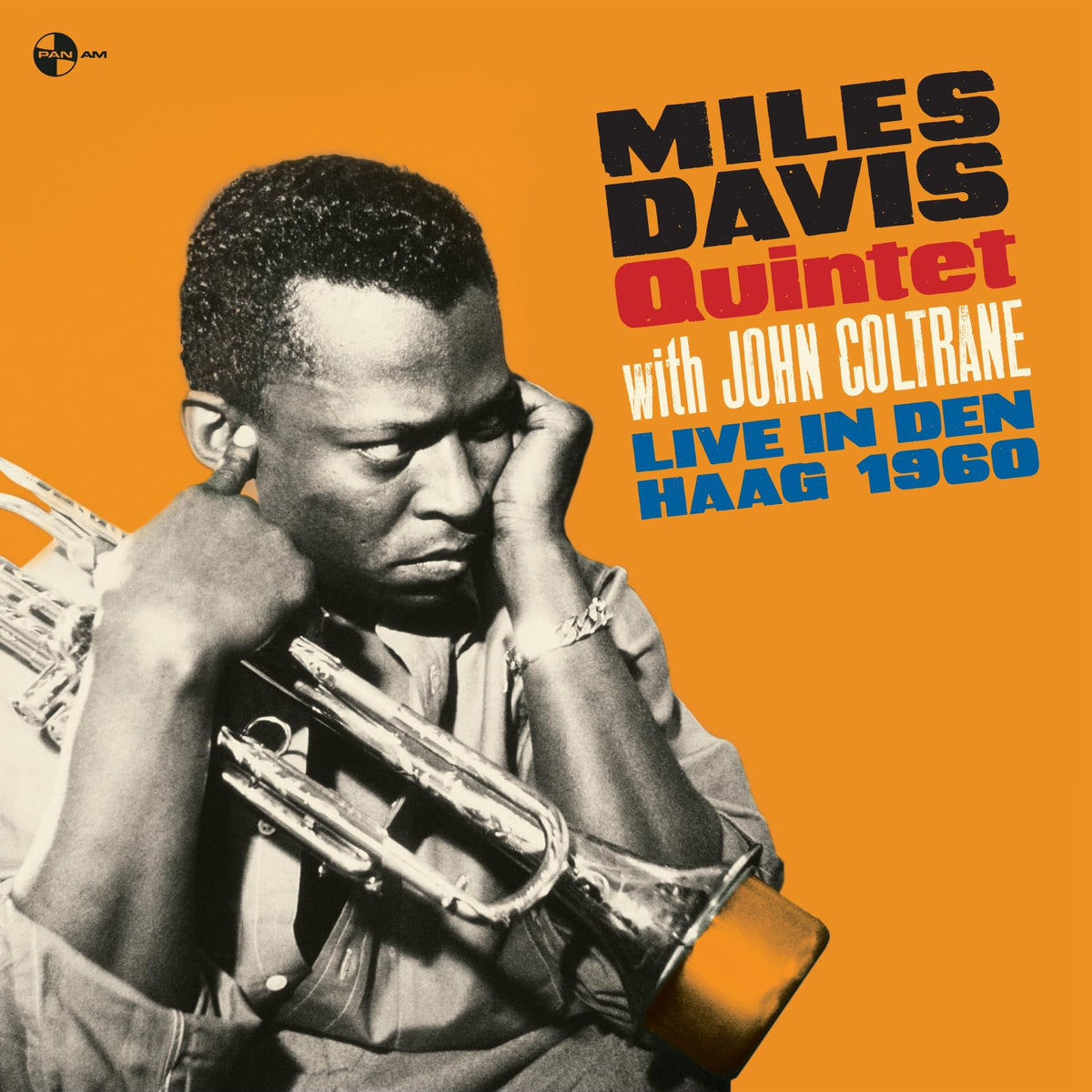 Miles Davis Quintet/John Coltrane – Live in Den Haag, 1960 vinyl record cover