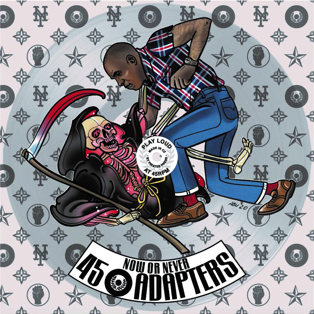 45 Adapters – Now Or Never vinyl record cover