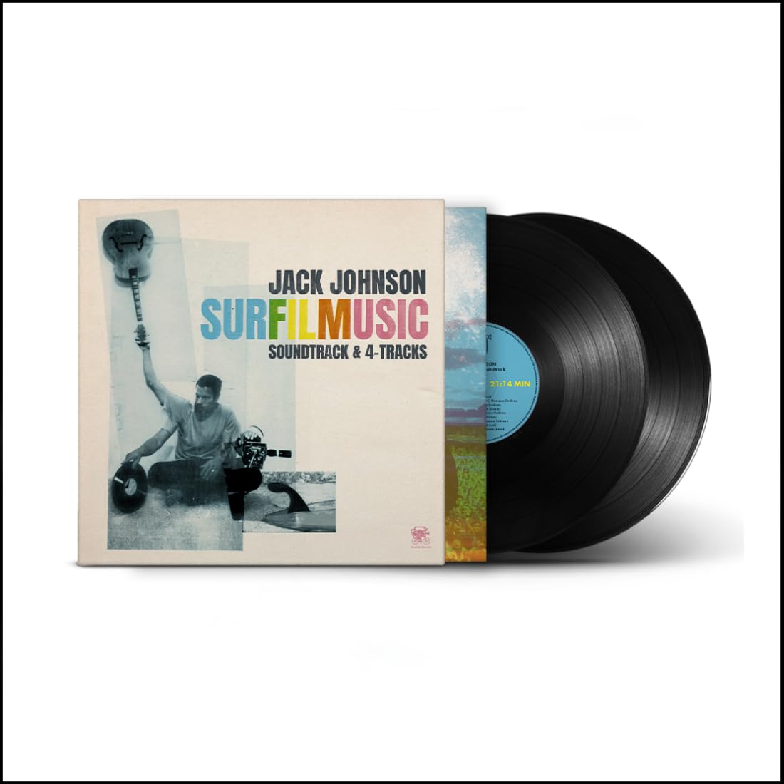Jack Johnson – Surfilmusic vinyl record cover