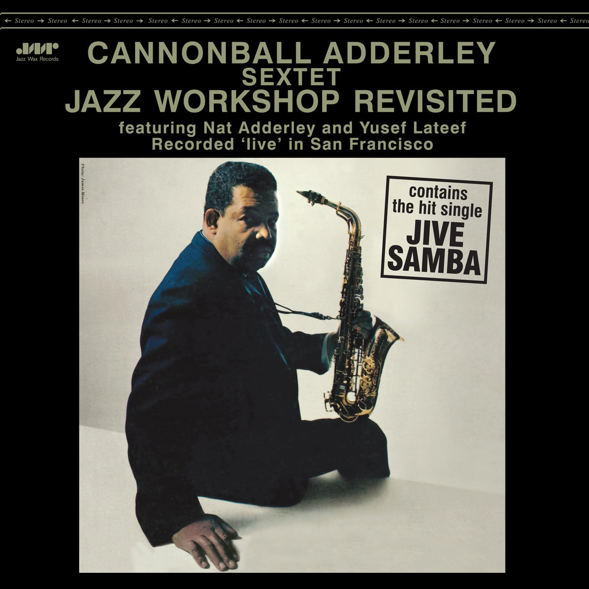Cannonball Adderley Sextet – Jazz Workshop Revisited vinyl record cover