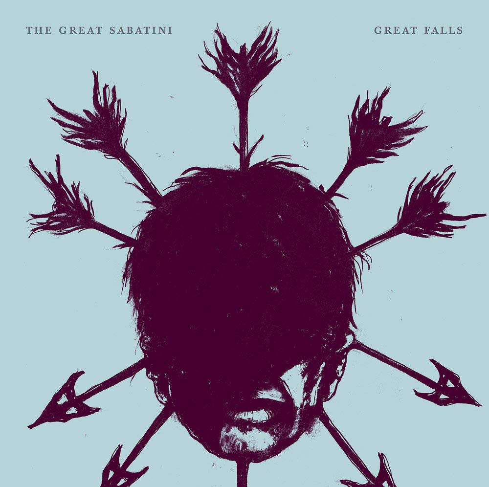 The Great Sabatini/Great Falls – Split vinyl record cover