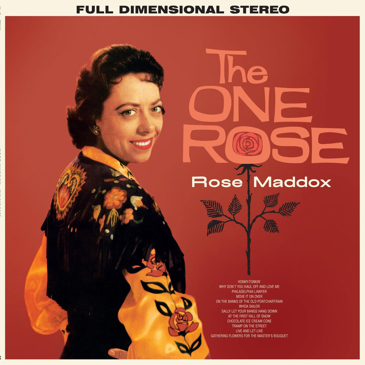 Rose Maddox – The One Rose vinyl record cover