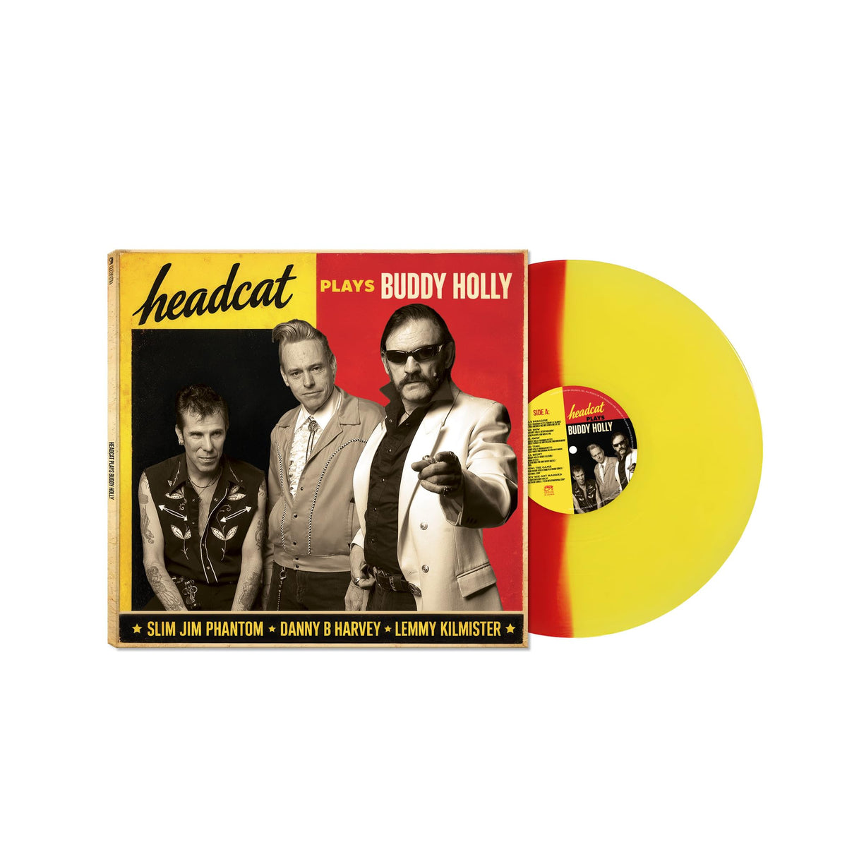Head Cat – Sings Buddy Holly vinyl record cover