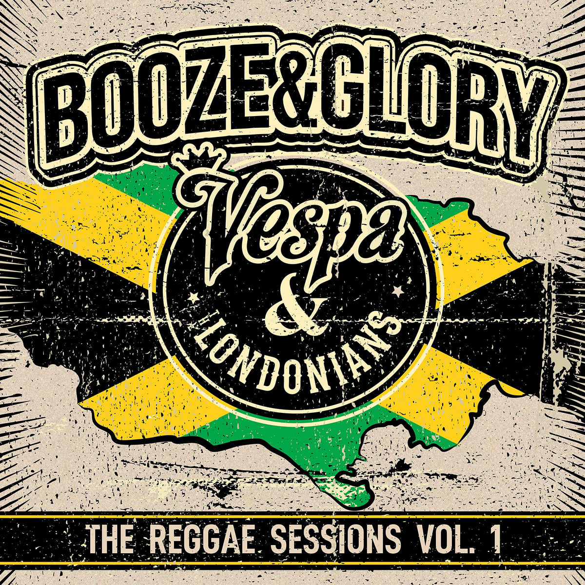 Booze & Glory – The Reggae Sessions Vol. 1 vinyl record cover